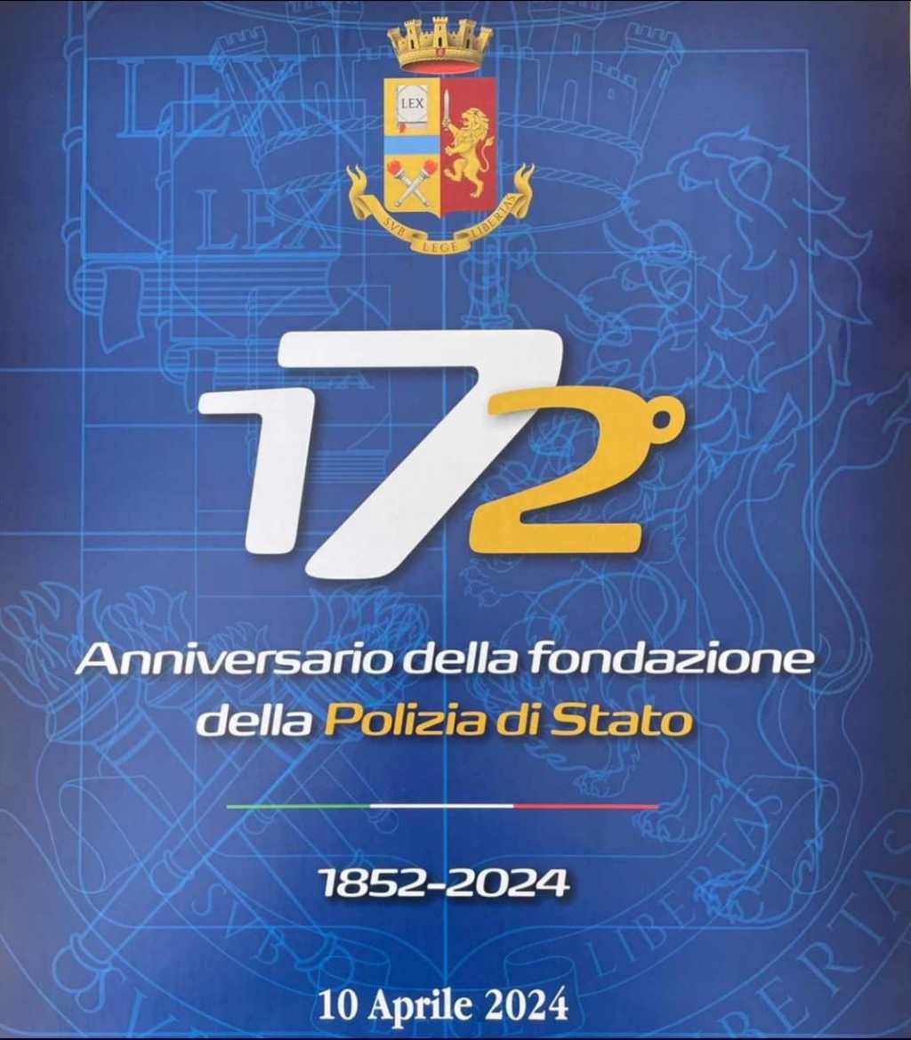 172°Anniversario Polizia di Stato. Anps Peschiera ha partecipato, a Verona, alla deposizione della corona di fiori ai caduti. I festeggiamenti proseguono domani nei giardini di&nbsp;Castelvecchio