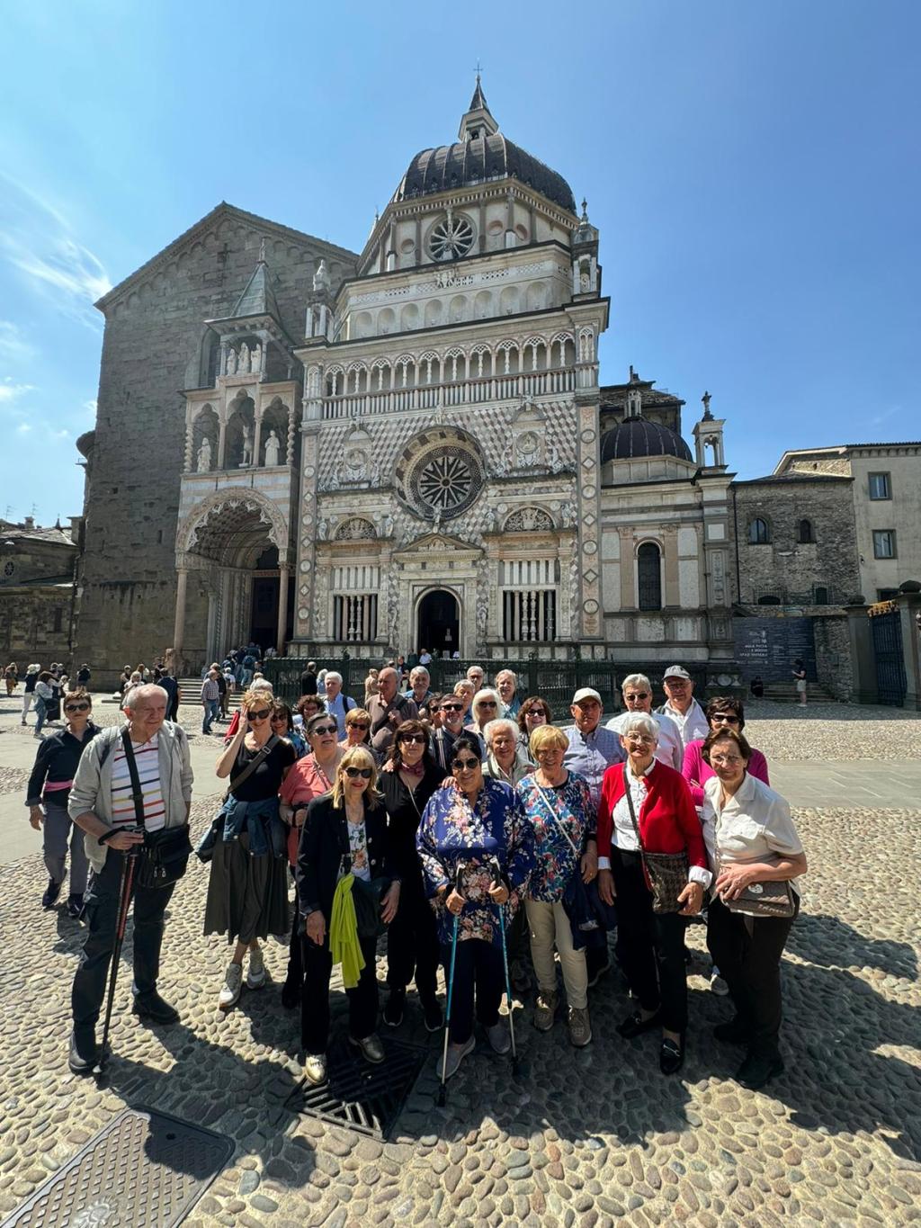 Anps di Peschiera d.G. in gita a Bergamo Alta. Visita alla città, antico avamposto della Serenissima, cara al musicista Donizetti, e ai luoghi che videro nascere Papa Roncalli