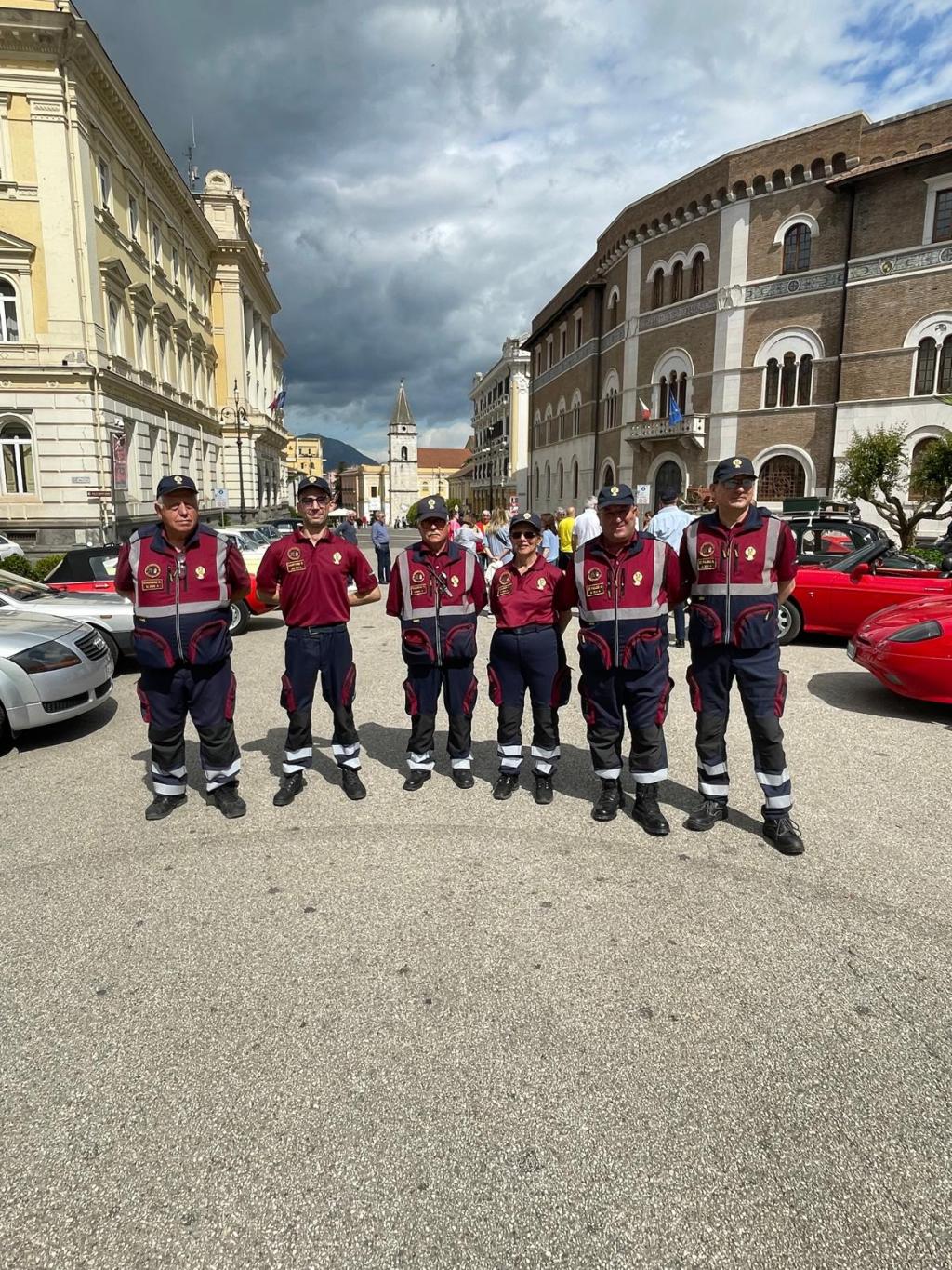 Saluti all’Anps di Benevento impegnata nel raduno di auto storiche col nostro socio Lorenzo&nbsp;Tessari