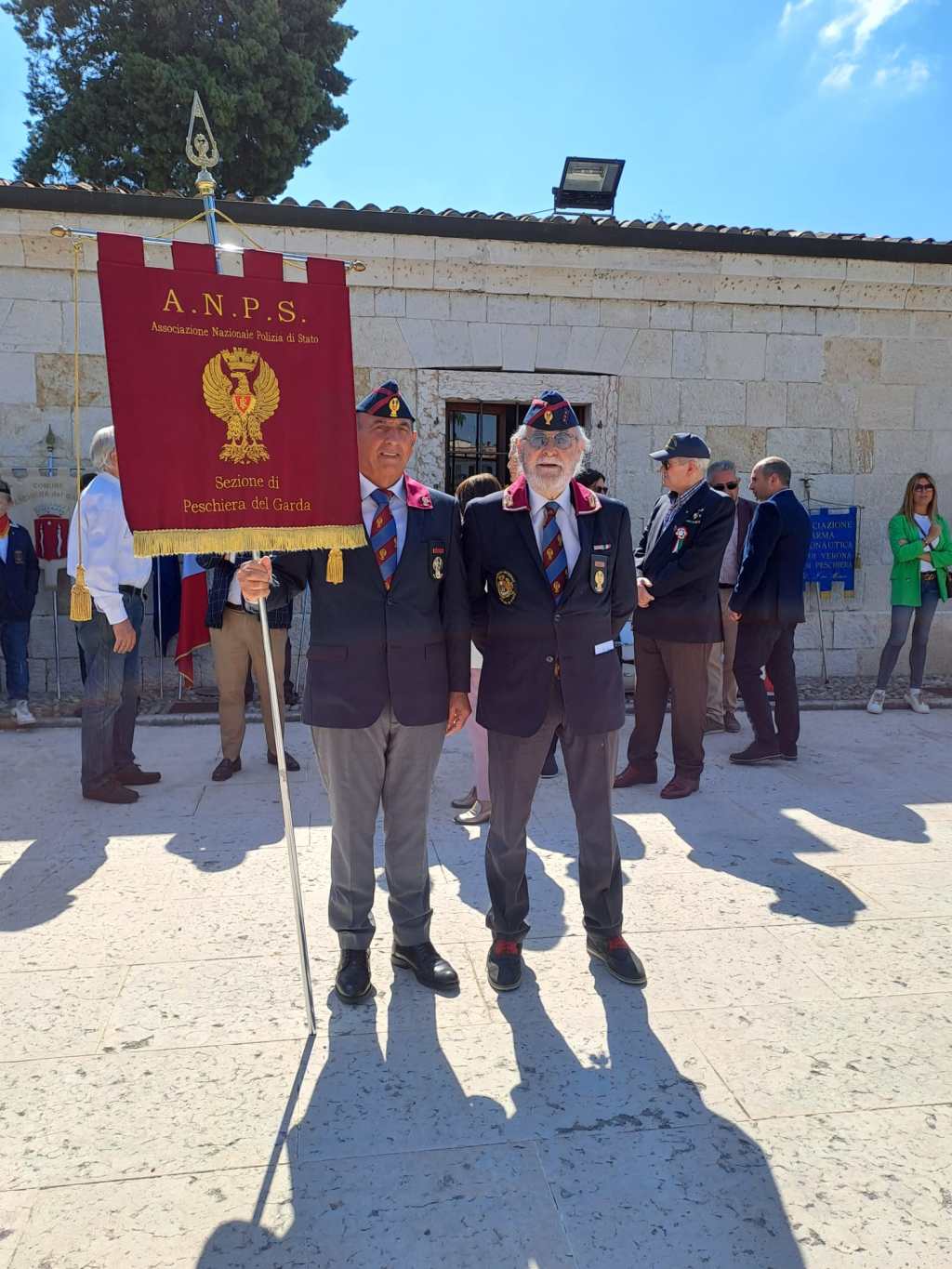 Luce e Scarmigliati, per l’Anps, alla cerimonia della Festa della&nbsp;Repubblica