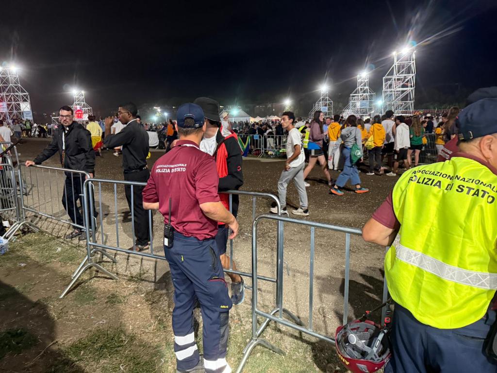 Giubileo dei giovani a Tor Vergata. I volontari cinofili della sez. Anps Odv di Peschiera d. G., Manea e Cortiana, raccontano le loro&nbsp;emozioni